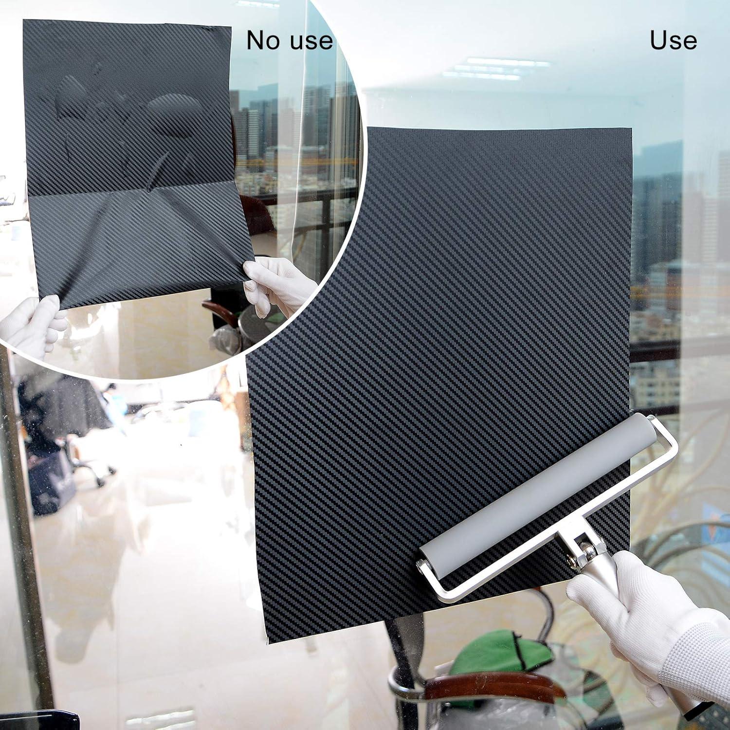 imageGomake 12 Inch Rubber Pasting Roller Squeegee Rolling Wheel Power Cleaner Rubber Rollers for Crafting Glue Roller Paint Brush for Printmaking Stamping Gluing Anti Skid Tape Construction8inch