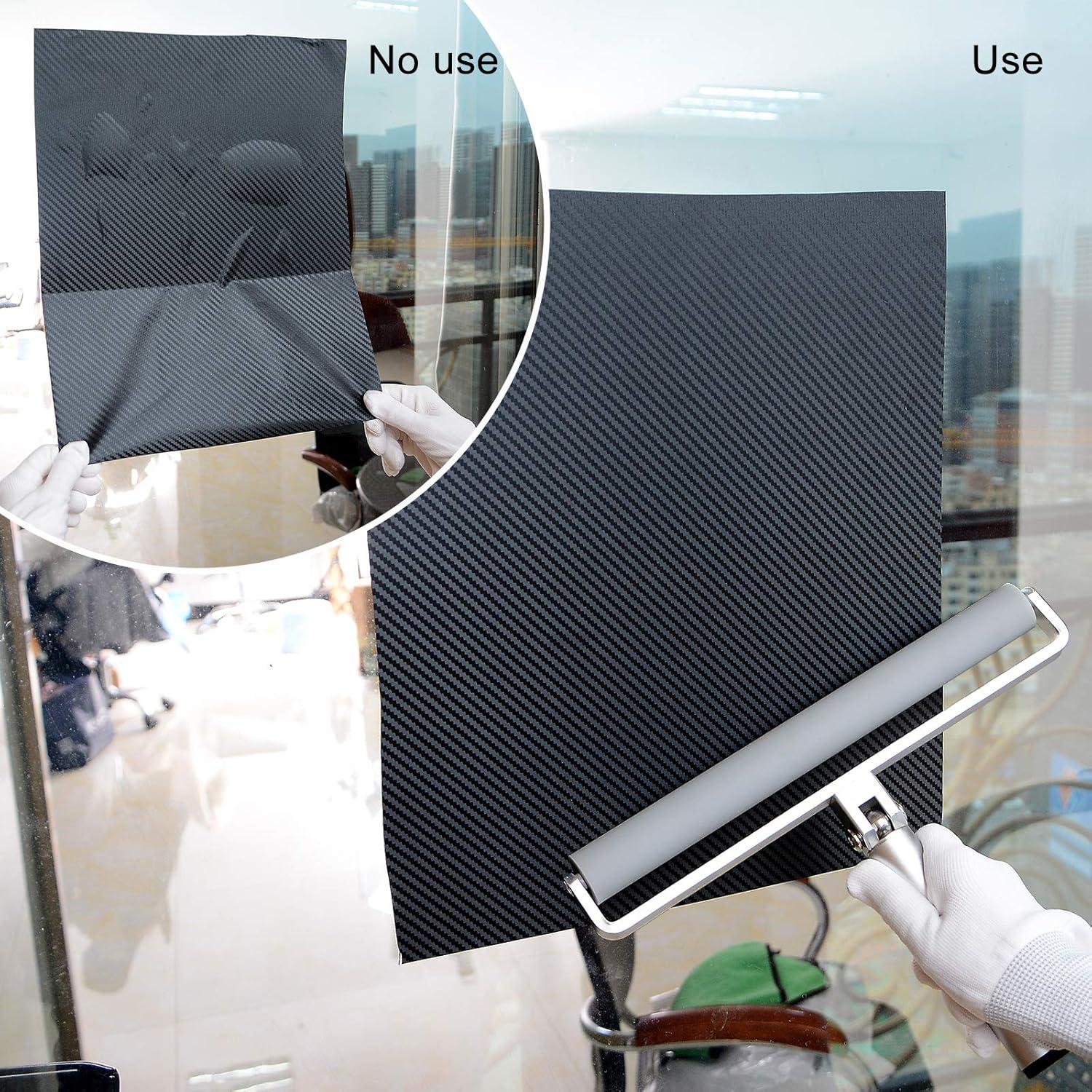 imageGomake 12 Inch Rubber Pasting Roller Squeegee Rolling Wheel Power Cleaner Rubber Rollers for Crafting Glue Roller Paint Brush for Printmaking Stamping Gluing Anti Skid Tape Construction12inch