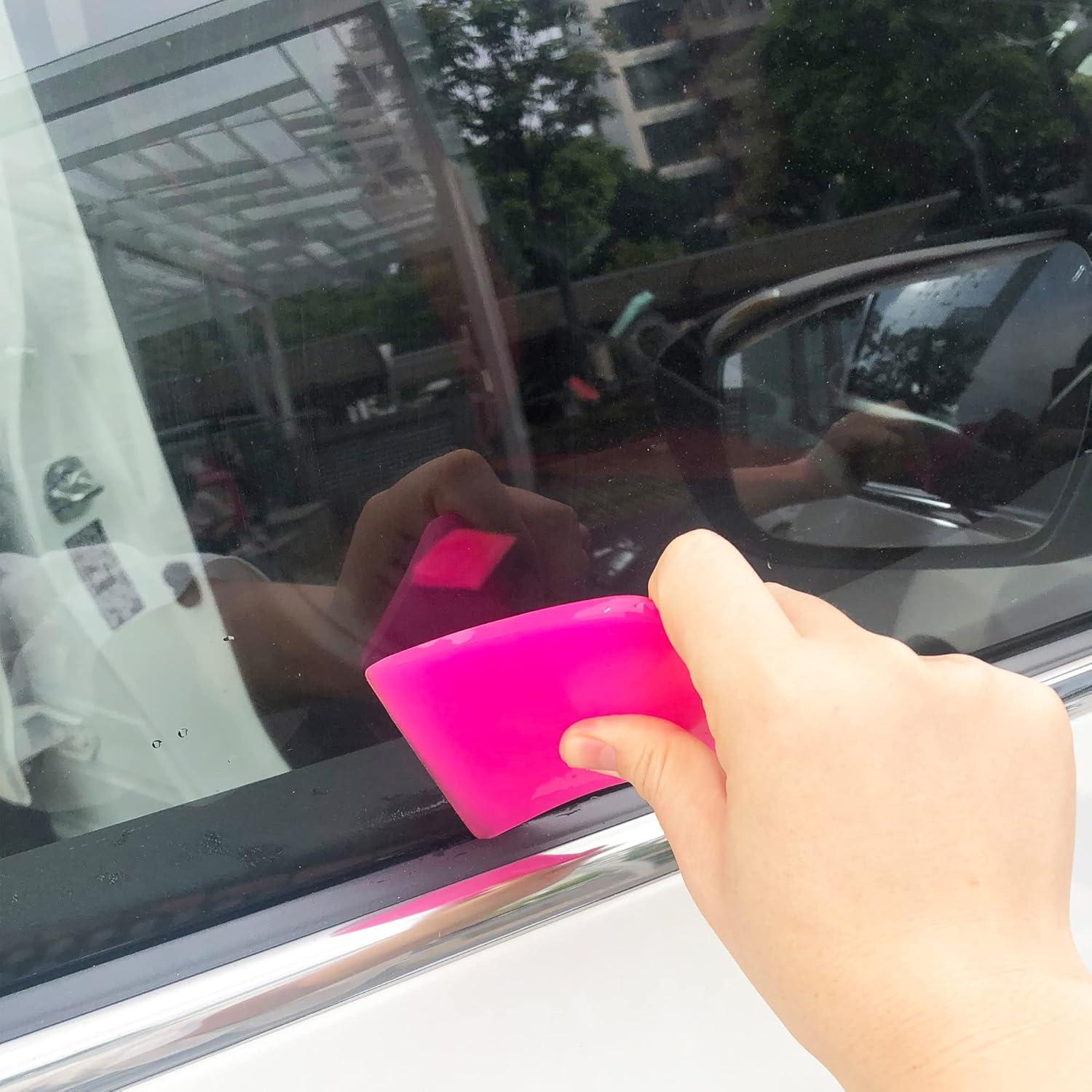 imageGomake PPF Squeegee Kit  5 in 1 AntiScratch Soft TPU Squeegee for Vinyl Small Tint Paint Protection Film Vinyl WrapWindow Tint Tools MirrorWindowHousehold Cleaning