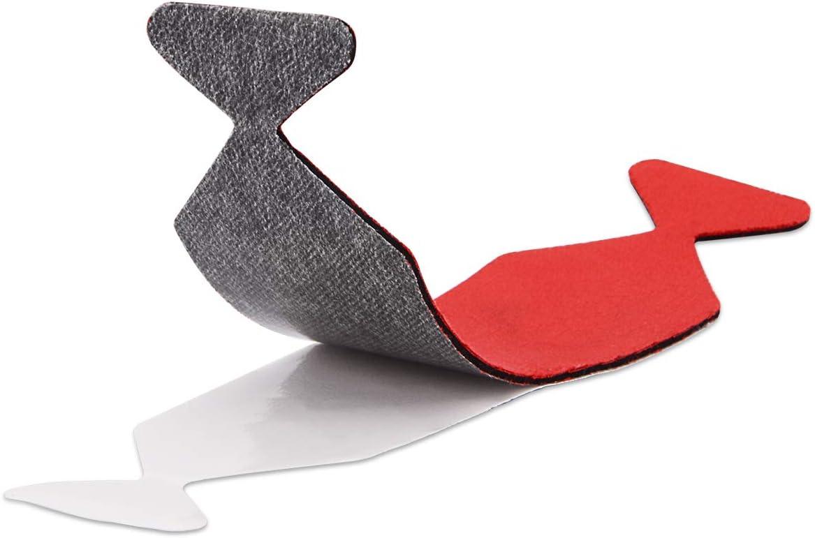 imageGomake Squeegee Felt Buffer Vinyl Wraps Micro Fine Buffer Felt for 4 Inch Squeegee Car Window Tinting Tool SelfAdhesive Standard Size Pack of 1010pcs 4 Squeegee Felt