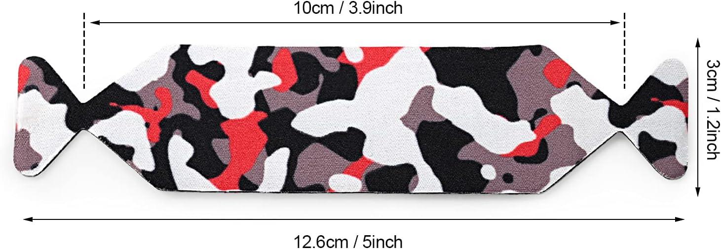 imageGomake Squeegee Felt Buffer Vinyl Wraps Micro Fine Buffer Felt for 4 Inch Squeegee Car Window Tinting Tool SelfAdhesive Standard Size Pack of 1010pcs Camouflage Squeegee Felt