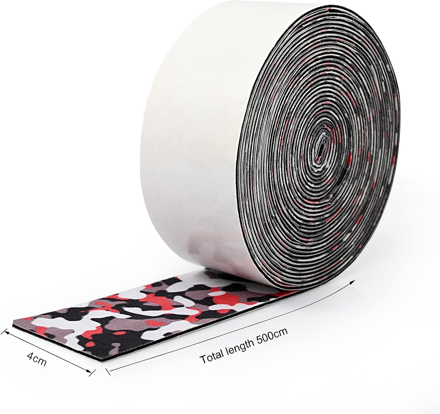 imageGomake Squeegee Felt Buffer Vinyl Wraps Micro Fine Buffer Felt for 4 Inch Squeegee Car Window Tinting Tool SelfAdhesive Standard Size Pack of 105m Camouflage Felt