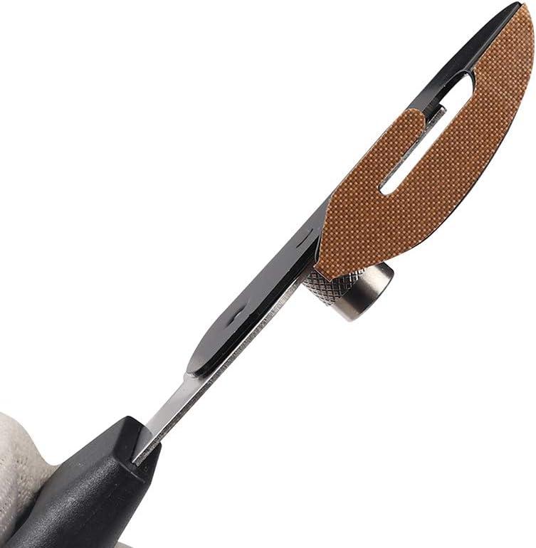 imageGomake Vinyl Backing Cutter Wrapping Paper Cutter Vinyl Knife with PTFE Coating Hidden Blade 30 Degree Snap Off Blade Lockable Utility knife Retractable Box Cutter with Extra 10pcs Replace bladesSingle Knife