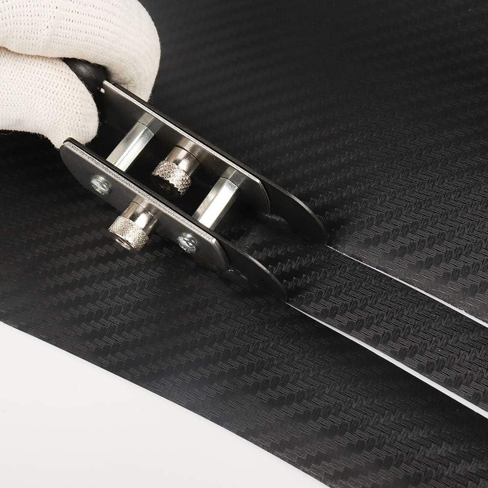 imageGomake Vinyl Backing Cutter Wrapping Paper Cutter Vinyl Knife with PTFE Coating Hidden Blade 30 Degree Snap Off Blade Lockable Utility knife Retractable Box Cutter with Extra 10pcs Replace bladesDouble Slitter Knife