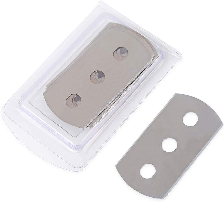 imageGomake Vinyl Backing Cutter Wrapping Paper Cutter Vinyl Knife with PTFE Coating Hidden Blade 30 Degree Snap Off Blade Lockable Utility knife Retractable Box Cutter with Extra 10pcs Replace bladesReplacement Blades