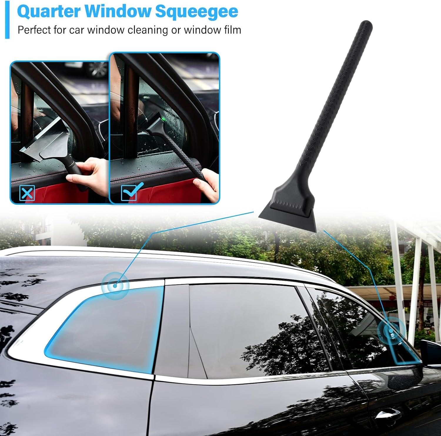 imageGomake Vinyl Wrap Tool Kit for Car Window Tint Installation with Magnet Holder Rubber ampamp Vinyl Squeegees Shank Gasket Mini Quarter Squeegee
