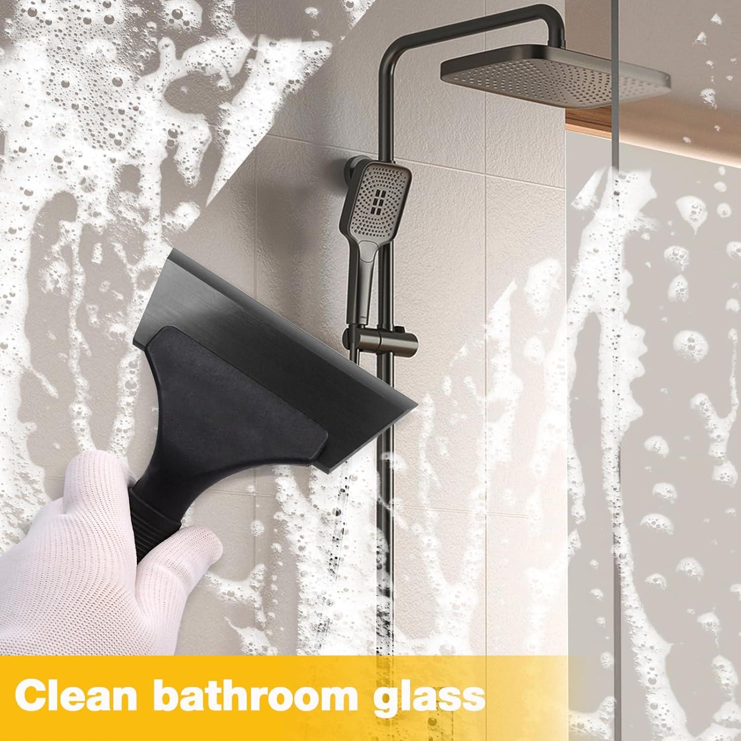 imageGomake Vinyl Wrap Tool Set Window Tint KitWindow Tint Tools Small Rubber Squeegee Car Window Tint Application KitVinyl Wrap Tools Felt Squeegee for Car WrappingWindow CleaningBlack