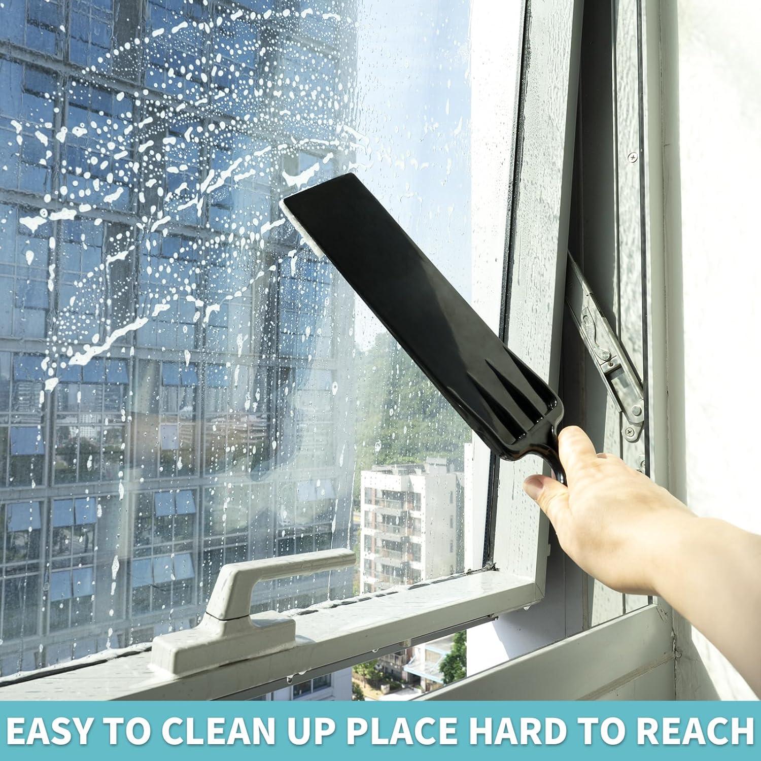 imageGomake Window Tint Tools Bulldozer Squeegee Scrubber Paddle Squeegee Long Handle Tinting Tool for Front ampamp Back Rear Window Film Auto Flat Glass Cleaning Style AStyle A