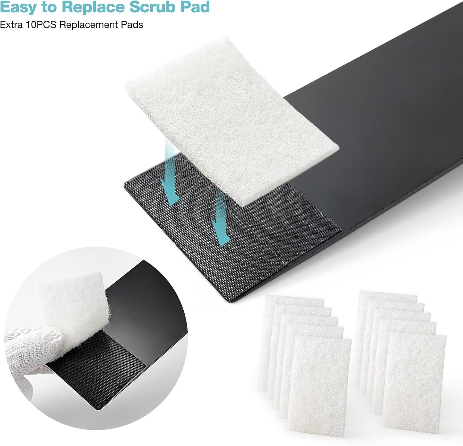 imageGomake Window Tint Tools Bulldozer Squeegee Scrubber Paddle Squeegee Long Handle Tinting Tool for Front ampamp Back Rear Window Film Auto Flat Glass Cleaning Style AStyle A