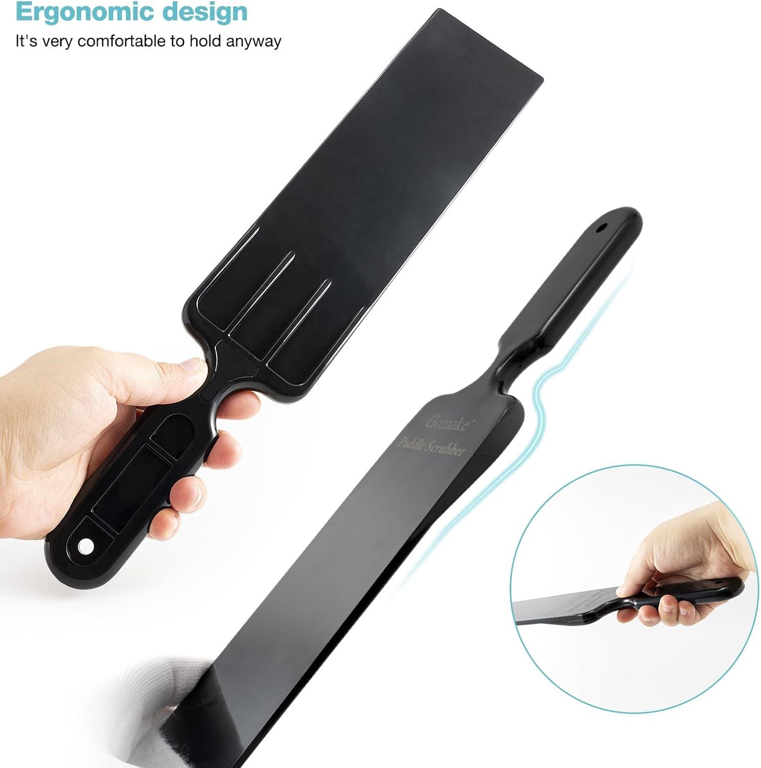 imageGomake Window Tint Tools Bulldozer Squeegee Scrubber Paddle Squeegee Long Handle Tinting Tool for Front ampamp Back Rear Window Film Auto Flat Glass Cleaning Style AStyle A