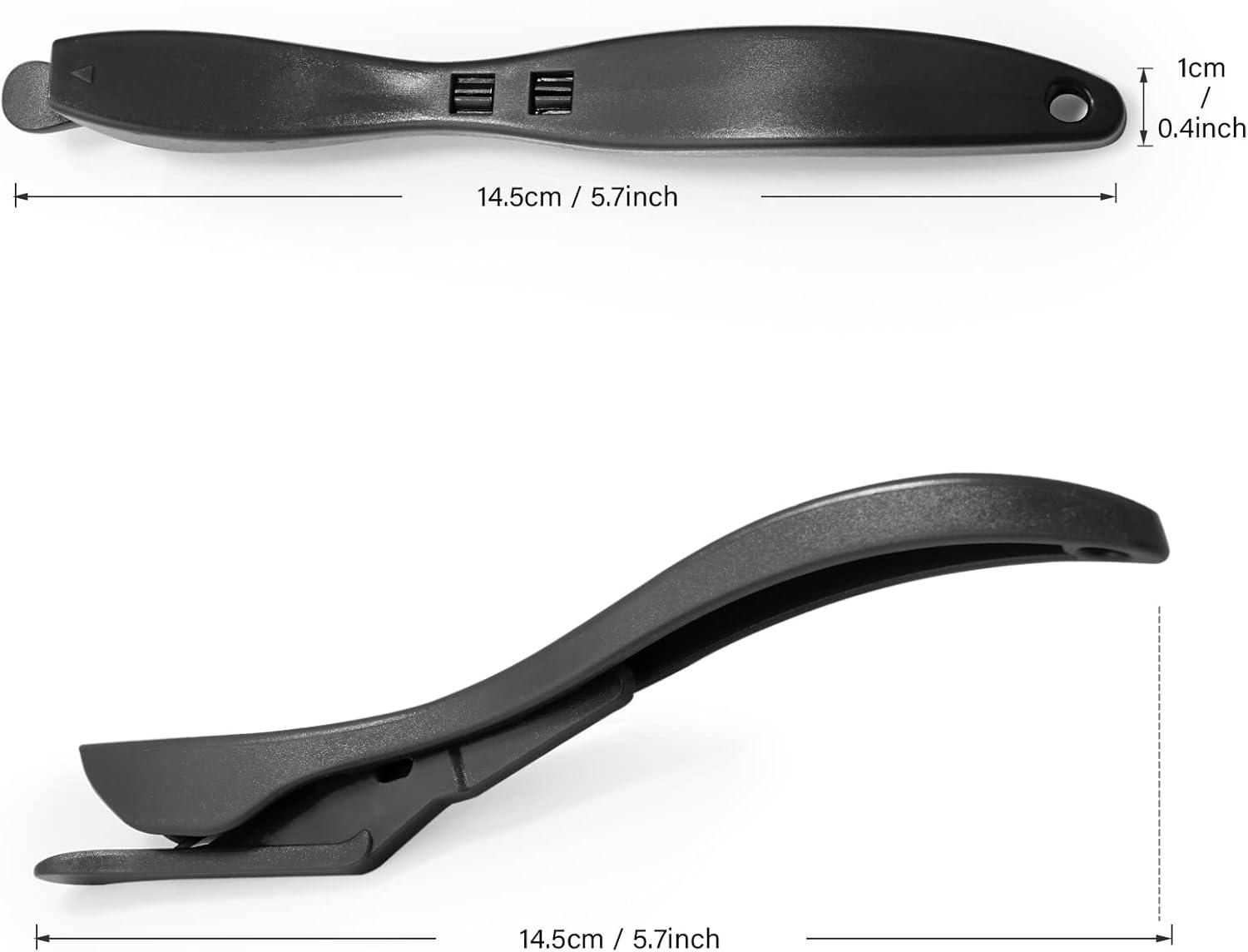 imageGomake Wrapping Paper Cutter 3PCS Gift Wrap CutterConcealed Blade Safety Knife with 10 Replaceable Blade for Birthday Paper Gift Wrapping Paper Roll Cutter and Christmas Wrapping Paper Cutter ToolBlack