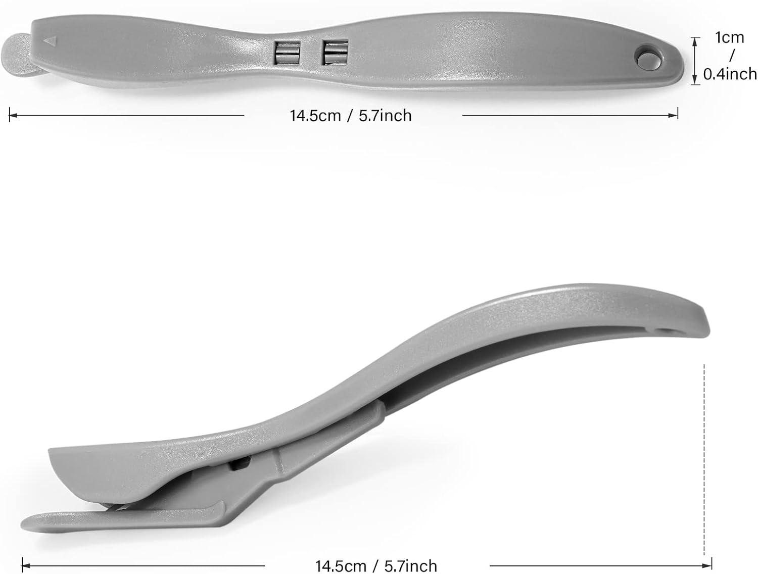 imageGomake Wrapping Paper Cutter 3PCS Gift Wrap CutterConcealed Blade Safety Knife with 10 Replaceable Blade for Birthday Paper Gift Wrapping Paper Roll Cutter and Christmas Wrapping Paper Cutter ToolGrey