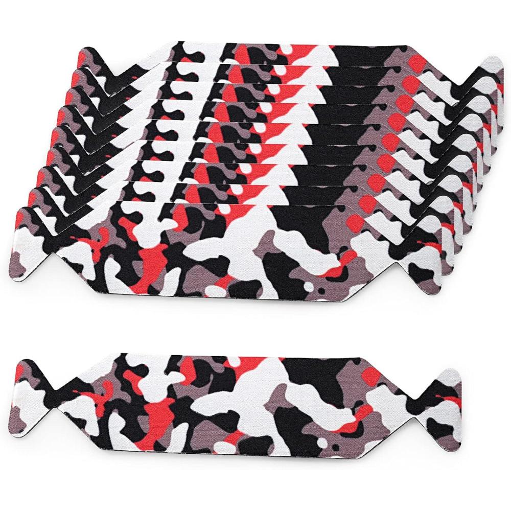 imageGomake Squeegee Felt Buffer Vinyl Wraps Micro Fine Buffer Felt for 4 Inch Squeegee Car Window Tinting Tool SelfAdhesive Standard Size Pack of 1010pcs Camouflage Squeegee Felt