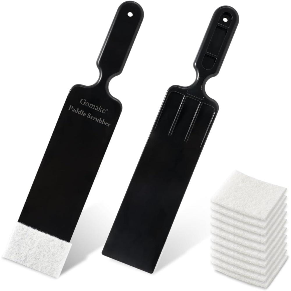 imageGomake Window Tint Tools Bulldozer Squeegee Scrubber Paddle Squeegee Long Handle Tinting Tool for Front ampamp Back Rear Window Film Auto Flat Glass Cleaning Style AStyle A