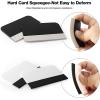 imageGomake 10pcs Vinyl Squeegee Wallpaper Smoothing Tool Screen Pretector Squeegee for Removing Air Bubbles or Removing Glass DecalsStyle B