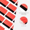 imageGomake 20 Pack Vinyl Squeegee with 20PCS Felt Fabric for Tint Film Decal Squeegee Application Tool Vinyl Wrap Installation Wallpaper Smooth Tool Black and Blue 20Black and Red