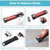 imageGomake 4 Inch Razor Blade Scraper Tool Razor Scraper with Extra Razor Blades Cleaning Scraper Remover for Removal Floor Stove Scraping Labels and Decals Sticker on Car Window Glass W81W79