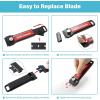 imageGomake 4 Inch Razor Blade Scraper Tool Razor Scraper with Extra Razor Blades Cleaning Scraper Remover for Removal Floor Stove Scraping Labels and Decals Sticker on Car Window Glass W81W80