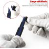 imageGomake 9mm Utility Knife Replacement Blades30 Degree Snap Off Carbon Steel Knife Blades for Retractable Cutting Knives Hobby Craft Box Cutter 100PCS BlueBlue