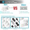 imageGomake Locking Razor Blade Scraper with Safety Cap Glass Cooktop Scraper with 10PCS Black Carbon Steel Blades for Glass Clean Paint and Old LabelDecal Sticker Remover Stove Top Scraper ToolBlack With Red