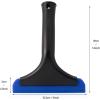imageGomake Small Silicone Squeegee Window Shower Squeegee ToolAuto Water Blade for Car Windshield Window Mirror Glass DoorBathroomBlack Blue