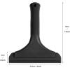 imageGomake Small Silicone Squeegee Window Shower Squeegee ToolAuto Water Blade for Car Windshield Window Mirror Glass DoorBathroomBlackblack