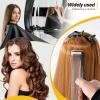 imageGomake Tape in Hair Extension Tools Kit with Flat Surface Stainless Steel Tape in Hair Extensions Sealing Clamp PlierTape Remover Scraper ToolHair Clips Human Hair Extensions Styling ToolsPinkBlack