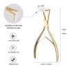 imageGomake Tape in Hair Extension Tools Kit with Flat Surface Stainless Steel Tape in Hair Extensions Sealing Clamp PlierTape Remover Scraper ToolHair Clips Human Hair Extensions Styling ToolsPinkGold