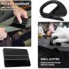 imageGomake Vehicle Vinyl Wrap Window Tint Film Tool Kit with Spray Bottle4 Inch Felt Squeegee Retractable 9mm Utility Knife and Blades Zippy Vinyl Cutter and Mini Go Corner Squeegee for Car Wrapping5 Tools