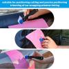 imageGomake Vinyl Wrap Cutter Car Coating Film Window Tint Cutting and Trimming Alloy Roller Positioning Knife Paperback Slitter Knife Car Wrap Film Vinyl GapCutter for Car WrappingWallpaper PastingFilm cutter