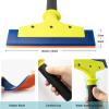 imageGomake Vinyl Wrap Kit 8 inch Rubber Squeegee Bulldozer Tint Tool Long Handle Car Windshield Front Back Rear Window Tint Squeegee for Auto Glass Film InstallationCar Wrapping