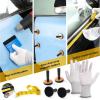 imageGomake Vinyl Wrap Tool Car Wrap kit for Window Tint Film Installation Include Heat Gun Tinting SqueegeeMicro Tucking Stick Film Cutter Magnet Holder Plastic Scraper