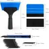 imageGomake Vinyl Wrap Tool Set Window Tint KitWindow Tint Tools Small Rubber Squeegee Car Window Tint Application KitVinyl Wrap Tools Felt Squeegee for Car WrappingWindow CleaningBlue