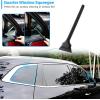 imageGomake Vinyl Wrap Tool Window Tint KitCar Window Tint Application Kit with Small Rubber Squeegee Vinyl SqueegeeShank Gasket SqueegeeMini Quarter Squeegee for Car WrappingWindow Tinting Black