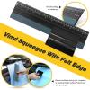 imageGomake Window Tint Kit Vinyl Wrap Tool Car Windshield Back Window Tinting Tools with Bulldozer Squeegee Scrubber PaddleRubber Blade ScraperFilm Cutter for Car WrappingVinyl Film Installation