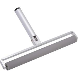 imageGomake 12 Inch Rubber Pasting Roller Squeegee Rolling Wheel Power Cleaner Rubber Rollers for Crafting Glue Roller Paint Brush for Printmaking Stamping Gluing Anti Skid Tape Construction12inch