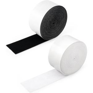 imageGomake Adhesive Felt Tape Vinyl Squeegee Buffer White SelfAdhesive Soft Fiber Felt Roll for Vinyl Squeegee Replacement and Protecting Furniture Hard Surfaces DIY Adhesive1969 inch LengthWhiteBlack