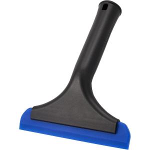 imageGomake Small Silicone Squeegee Window Shower Squeegee ToolAuto Water Blade for Car Windshield Window Mirror Glass DoorBathroomBlack Blue