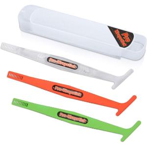 imageGomake Vinyl Wrap Stick Magnet Micro Squeegee for Vinyl Car Wrapping Flexible Mini Squeegee Stick Curves Slot Tint Tool Set with Different Hardness for Film Edge Gaps Corner Tucking Pack of 3