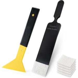 imageGomake Window Tint Tools Bulldozer Squeegee Scrubber Paddle Squeegee Long Handle Tinting Tool for Front ampamp Back Rear Window Film Auto Flat Glass Cleaning Style AStyle B