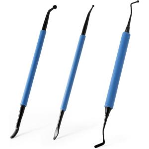 imageGomake Window Tinting Kit 3PCS Stainless Steel Lifting Seals Tool for Tucking Vinyl Wrap Along Trim or Molding AreaCar WrappingVinyl SignWindow Film Installing