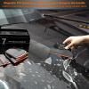 imageGomake 7 in 1 Magnetic PPF Squeegee Kit TPU Squeegee for VinylSmall Tint Squeegee Water Blade Scraper for Paint Protection FilmVinyl WrapWindows Mirrors Flat and Curved Areas Type AType A