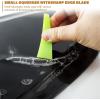 imageGomake Small Squeegee 2PCS PPF Squeegee Kit AntiScratch TPU Rubber Scraper for Car Paint Film Installation Window Tint Windshield Glass Cleaning Squeegee Tool