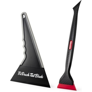 image:imageGomake 2in1 Mini Quarter Squeegee amp Tucking Tool  Triangle Squeegee Tint Kit  Professional Auto Window Film Installer Set  ScratchFree Rubber Blades  Compact Car Tinting Tools