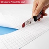 image:imageGomake Vinyl Backing Cutter Bodyguard Vinyl Wrap Cutting Knife Hidden Blade Wrapping Paper Roll Cutter Vinyl Cutter for Car Tinting and Backing Paper Cutter with 10 Titanium Coated Blades