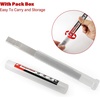 image:imageGomake 8  Razor Blade Scraper Tool with 5PCS Razor Blades for Glass CleanPaintOld LabelDecal StickerAdhesive RemoverFlooring Removal Razor Blade ScraperShort Handle Scraper With Blades8 Blades