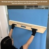 image:imageGomake Wallpaper Smoothing Tool 100CM Large Wooden Squeegee with Felt for Large Film ApplicationFloor Graphics InstallingDoors and Windows Decal Applications Extendable HandleHandy Handle