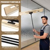 image:imageGomake Wallpaper Smoothing Tool 100CM Large Wooden Squeegee with Felt for Large Film ApplicationFloor Graphics InstallingDoors and Windows Decal Applications Extendable HandleExtendable Handle