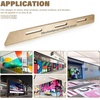 image:imageGomake Wallpaper Smoothing Tool 100CM Large Wooden Squeegee with Felt for Large Film ApplicationFloor Graphics InstallingDoors and Windows Decal Applications Extendable HandleHandy Handle