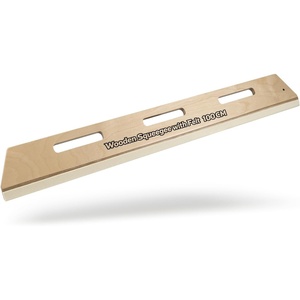image:imageGomake Wallpaper Smoothing Tool 100CM Large Wooden Squeegee with Felt for Large Film ApplicationFloor Graphics InstallingDoors and Windows Decal Applications Extendable HandleHandy Handle
